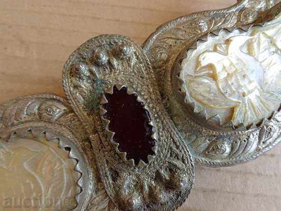 Renaissance pafts of silver with a belt, mother-of-pearl, pafta - 6 Renaissance pafts of silver with a belt, mother-of-pearl, pafta - 6