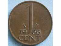 Olanda 1 cent 1966.