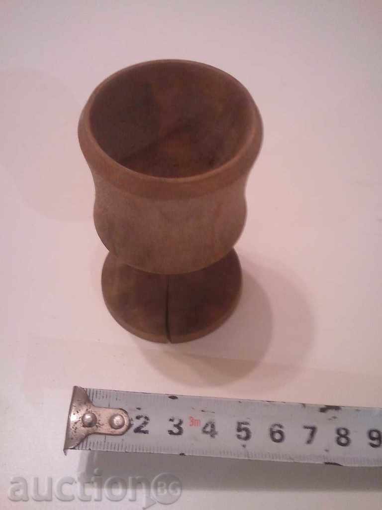 wooden cup with price 15.00 BGN | € 7.67 wooden cup with price 15.00 BGN | € 7.67