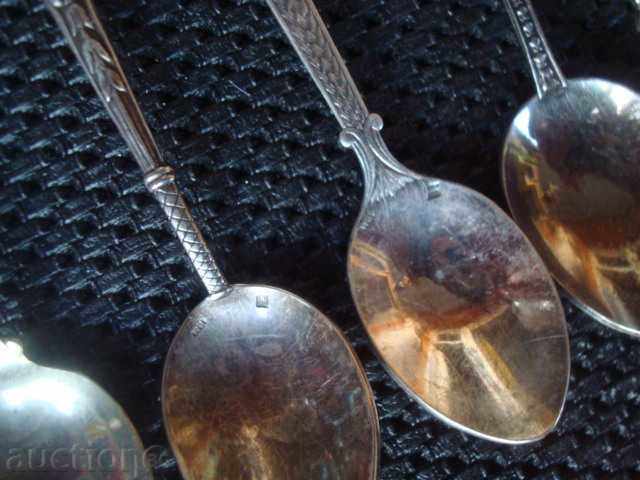 Auction Lot of spoons, silver, different brands. LOT. Auction Lot of spoons, silver, different brands. LOT.