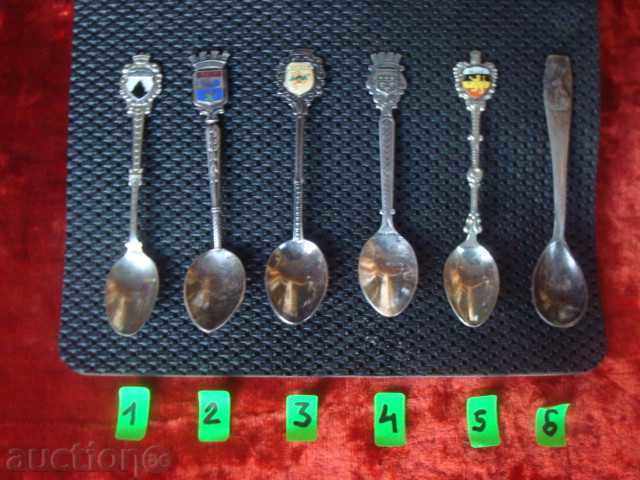 Lot of spoons, silver, different brands. LOT.