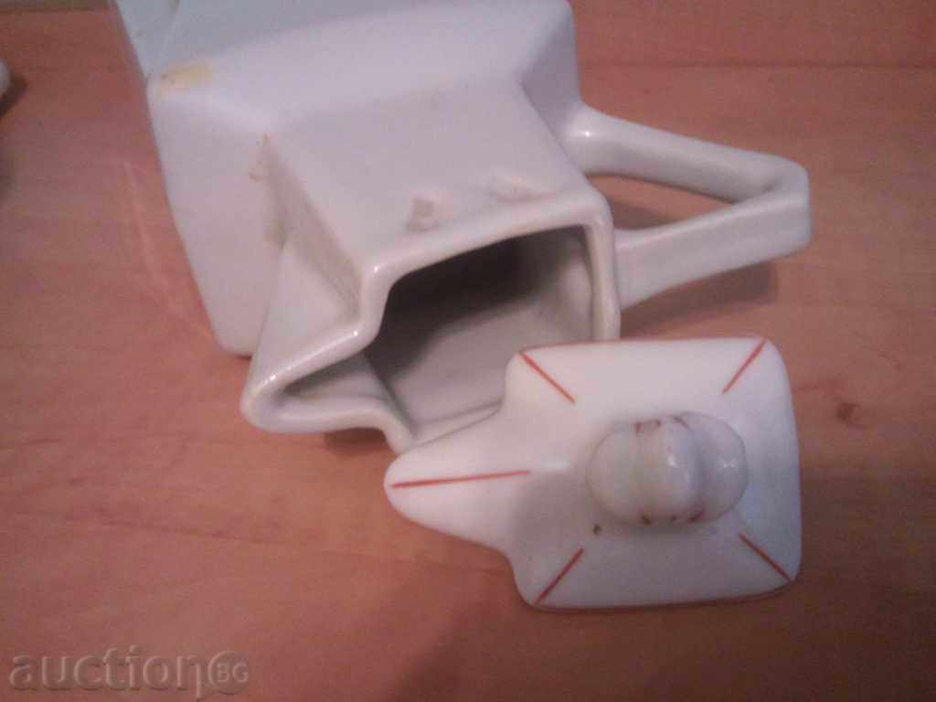 porcelain vinegar EARLY SOCCER SERVICE - 7 porcelain vinegar EARLY SOCCER SERVICE - 7