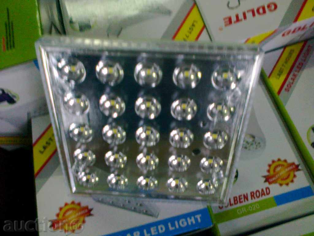 Соларна лампа  -25 LED dioda -GD 025