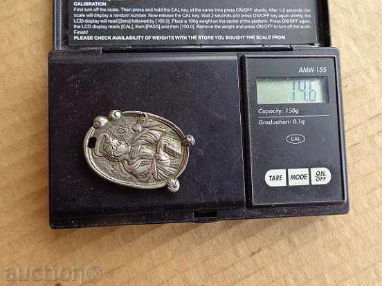 Renaissance silver medallion, panagia, enclopia - 7 Renaissance silver medallion, panagia, enclopia - 7