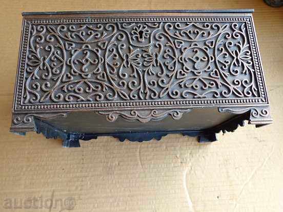 Jewelry box in Art Deco style, safe, safe - 6