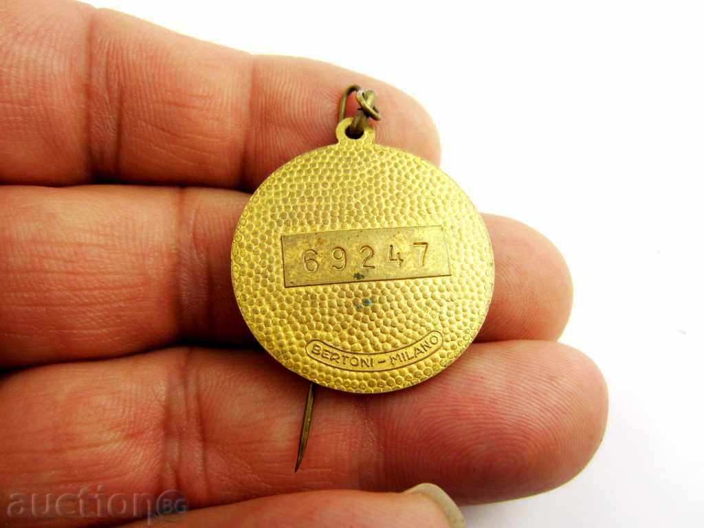 СВЕТОВНО ИЗЛОЖЕНИЕ-МИЛАНО-ИТАЛИЯ-БРОНЗ-ЕМАЙЛ-НОМЕРИРАН - 5 СВЕТОВНО ИЗЛОЖЕНИЕ-МИЛАНО-ИТАЛИЯ-БРОНЗ-ЕМАЙЛ-НОМЕРИРАН - 5