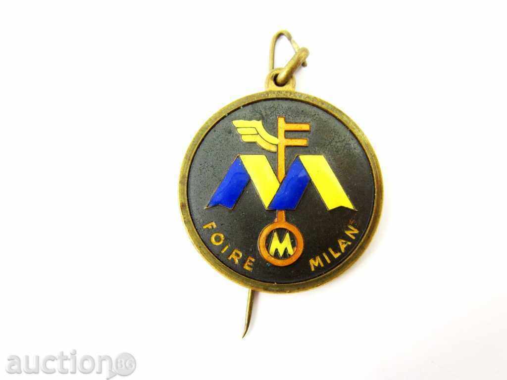 СВЕТОВНО ИЗЛОЖЕНИЕ-МИЛАНО-ИТАЛИЯ-БРОНЗ-ЕМАЙЛ-НОМЕРИРАН - 6 СВЕТОВНО ИЗЛОЖЕНИЕ-МИЛАНО-ИТАЛИЯ-БРОНЗ-ЕМАЙЛ-НОМЕРИРАН - 6