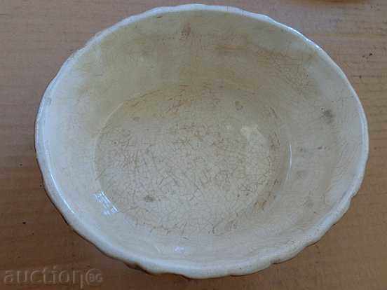 Old bowl with glen and figure, porcelain, candy, sugar bowl - 6 Old bowl with glen and figure, porcelain, candy, sugar bowl - 6