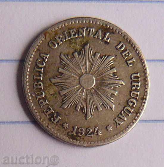 1 cent. 1924 Uruguay with price 9.00 BGN | € 4.60 1 cent. 1924 Uruguay with price 9.00 BGN | € 4.60