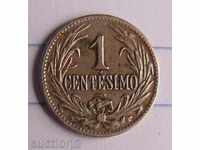 1 cent. 1924 Uruguay