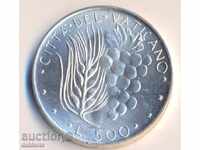 Vatican 500 pounds Paul VI, silver 11 g