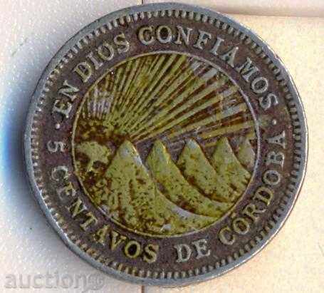 Νικαράγουα 5 centavos 1946