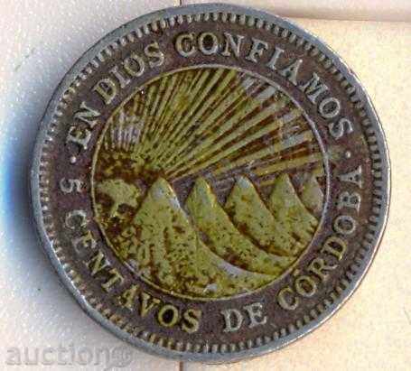 Nicaragua 5 centavos 1946