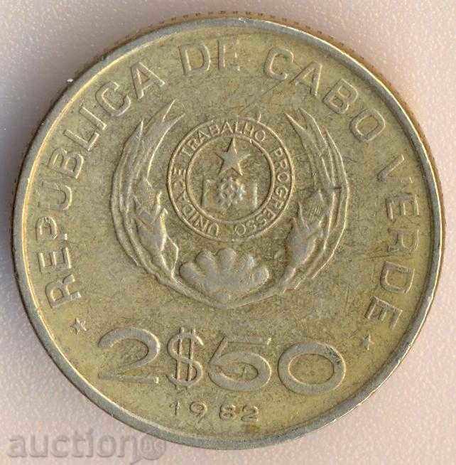 Cape Verde 2,50 escudo 1982