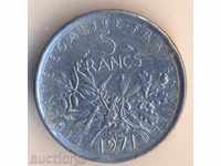 France 5 Franc 1971