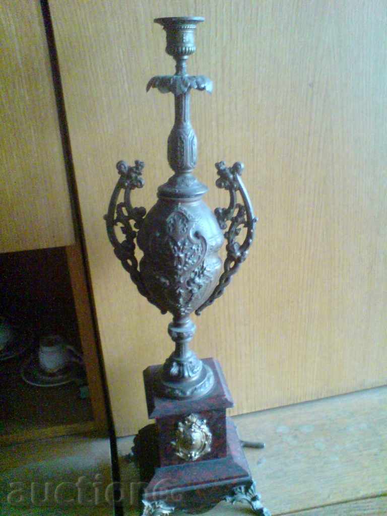 candlestick for a fireplace