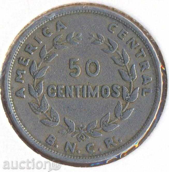 Κόστα Ρίκα 50 sentimes 1948