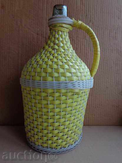 Old hammock with braid, big bottle, glass - 6 Old hammock with braid, big bottle, glass - 6