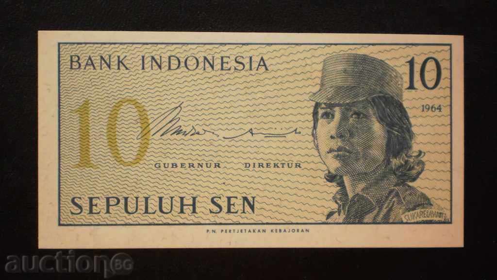 © 34. 10 SEN 1964 INDONESIA