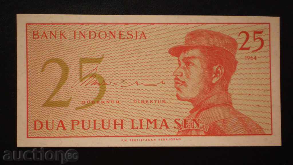 © 35. 25 SEN 1964 INDONEZIA