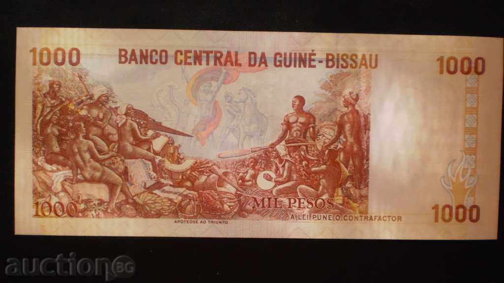 © 59. 1000 PESO 1993 Guinea-Bissau