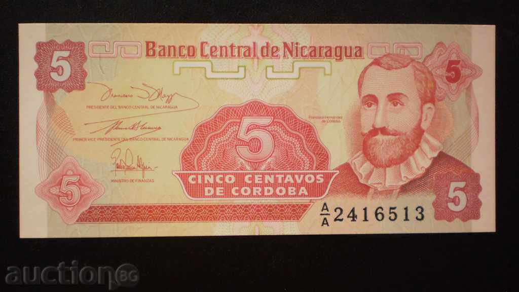 © 68. 5 TSENTAVO 1985 Nicaragua