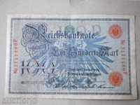 100 марки 1908  Рядка