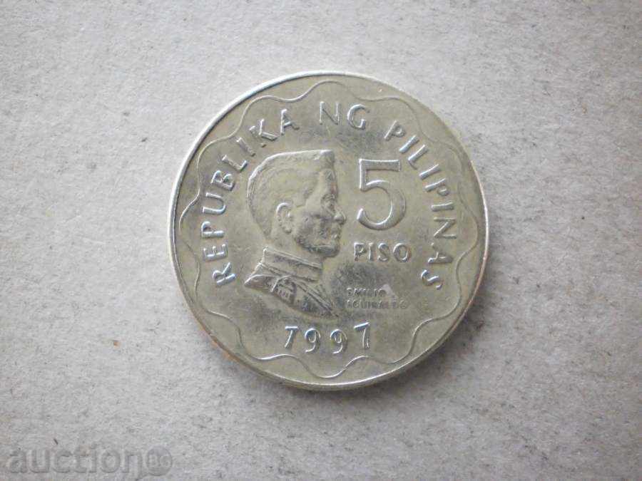 5 Piso 1993 FILIPINE cu preț € 1.02 | 1.99 BGN