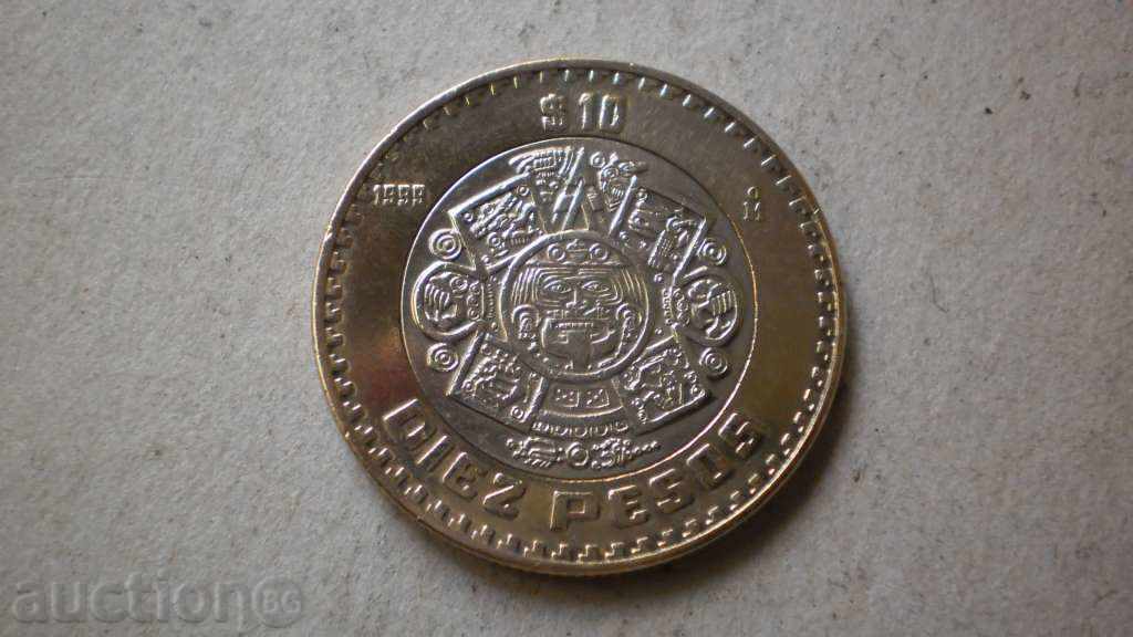 Licitație 10 peso 1999 MEXICO