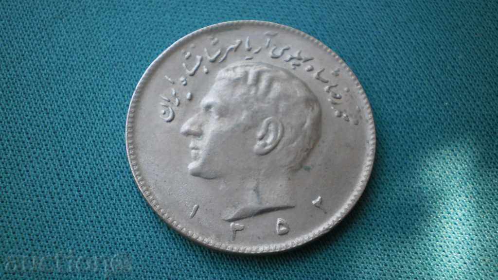 10 riali 1973 UNC IRAN -RYADKA cu preț € 2.56 | 5.01 BGN