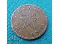 Ghana 1 Penny 1958