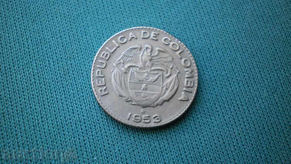 1953 10 SENTAVO COLOMBIA