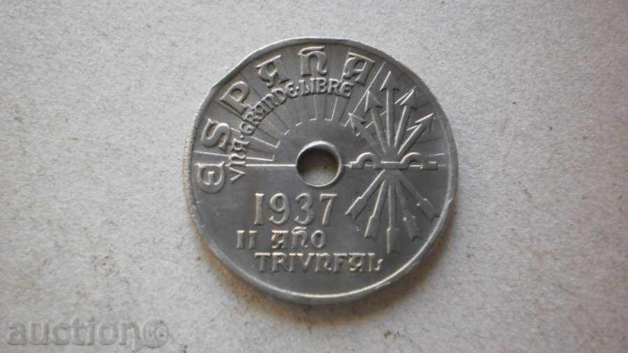 25 cent 1937 Spain