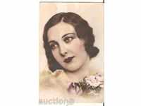 Καρτ ποστάλ Γαλλία, νεαρή κοπέλα №5288 1937