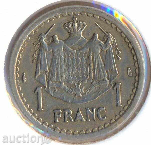 Monaco 1 Franc 1945, Louis II