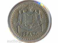 Монако 1 франк 1945 година, Луи ІІ