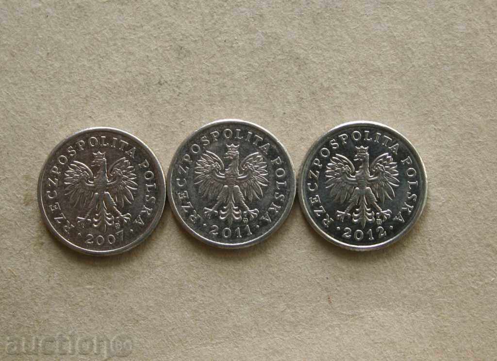 10 bănuți Polonia -vezi descriere cu preț € 0.36 | 0.70 BGN