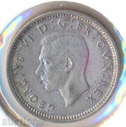 Великобритания 3 пенса1941 година, сребърна монета с цена 8.00 лв. | € 4.09 Великобритания 3 пенса1941 година, сребърна монета с цена 8.00 лв. | € 4.09