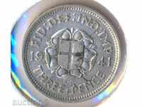 Marea Britanie 3 ani pensa1941 monede de argint