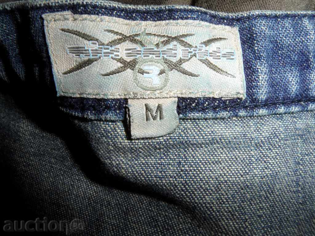 Δημοπρασία SHIRT Denim με μπροστινό τιμόνι, μέγεθος Μ