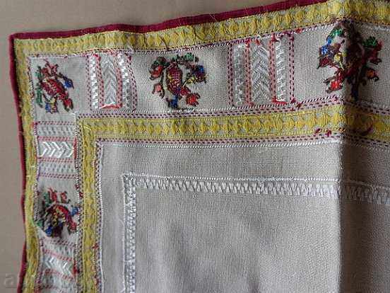 An old hand-embroidered cardboard, tablecloth, baby - 6 An old hand-embroidered cardboard, tablecloth, baby - 6