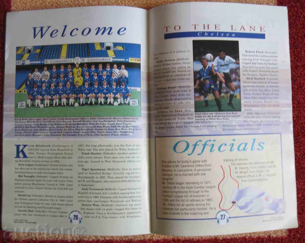 football game Tottenham - Chelsea 1992 with price 10.00 BGN | € 5.11 football game Tottenham - Chelsea 1992 with price 10.00 BGN | € 5.11