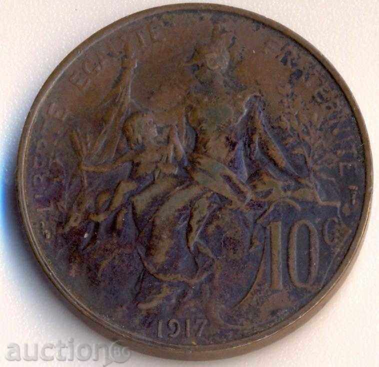 France 10 centimeters 1917 France 10 centimeters 1917