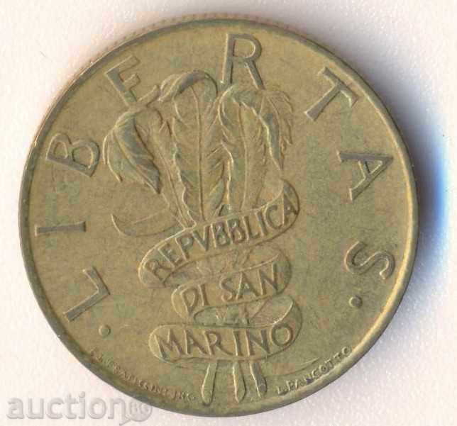 Σαν Μαρίνο 200 λίρες το 1995 με τιμή 4.95 BGN | € 2.53 Σαν Μαρίνο 200 λίρες το 1995 με τιμή 4.95 BGN | € 2.53