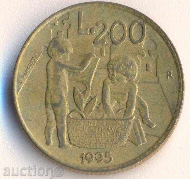 Σαν Μαρίνο 200 λίρες το 1995