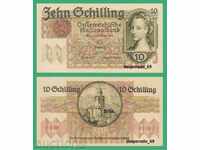 (¯` '• .¸ (reproducere) AUSTRIA 10 Shillings 1946 UNC¸. •' ¯ »