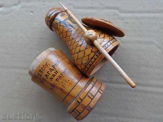 Wooden souvenir soldier for a bottle, wooden by jubilee - 7