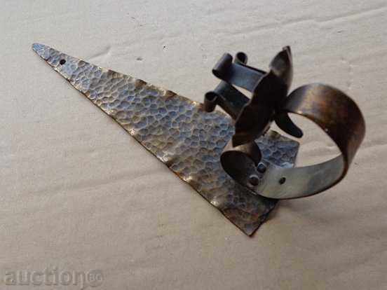 Old bronze wall candle, decor, candelabra - 6 Old bronze wall candle, decor, candelabra - 6