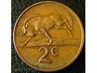 2 cenți 1973, Africa de Sud