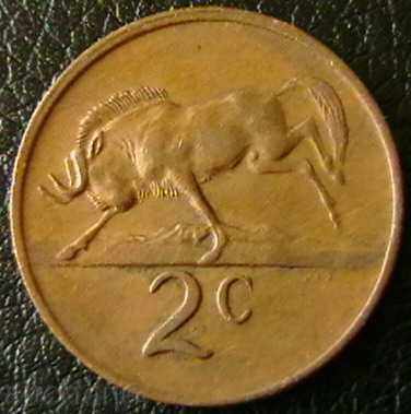 2 цента 1978, Южна Африка